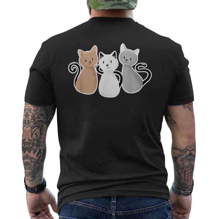 Cat Kitten Cat T-Shirt mit Rückendruck