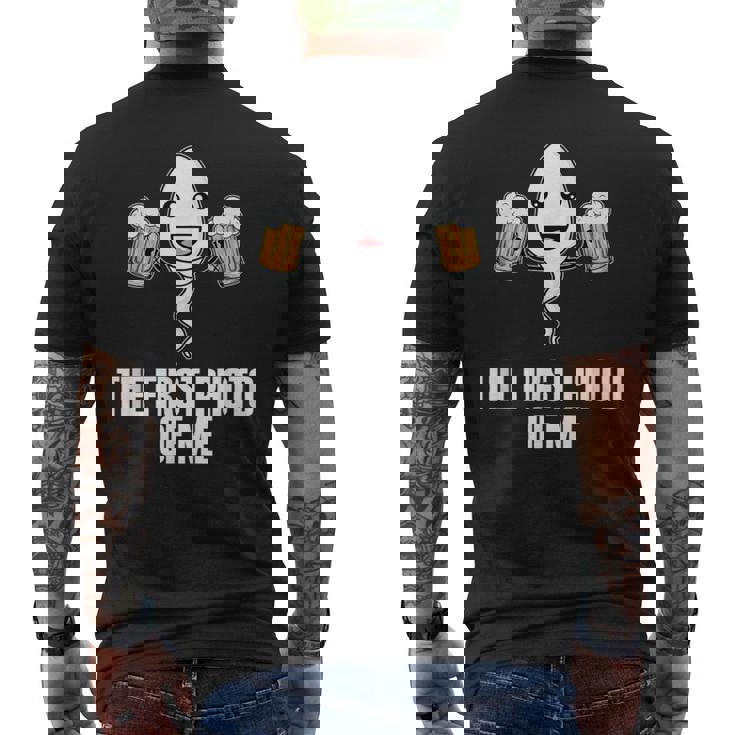 Cerveza Esperma Jarras De Cerveza Artesanal Camiseta Hombre Estampado Espalda