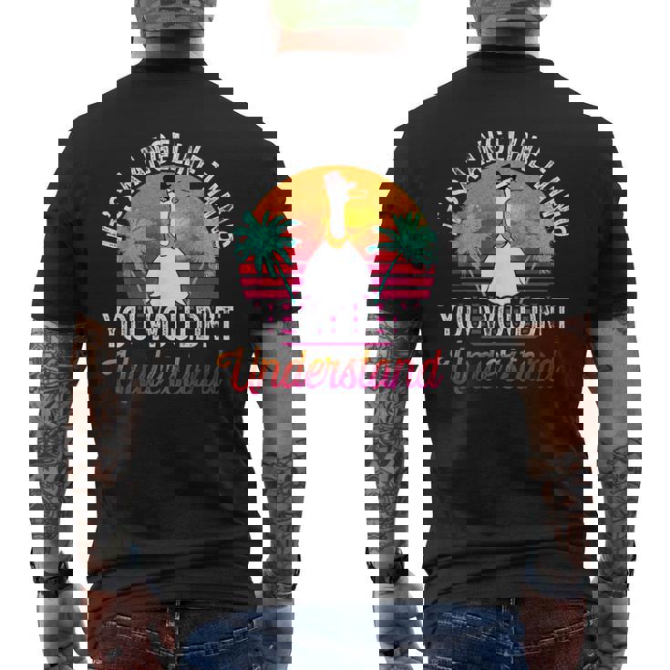 C'est Un Truc D'angeline Que Tu Ne Comprendrais Pas Drôle D'angeline T-shirt imprimé au dos
