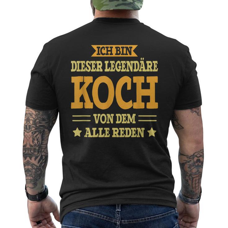 Chef Profes T-Shirt mit Rückendruck