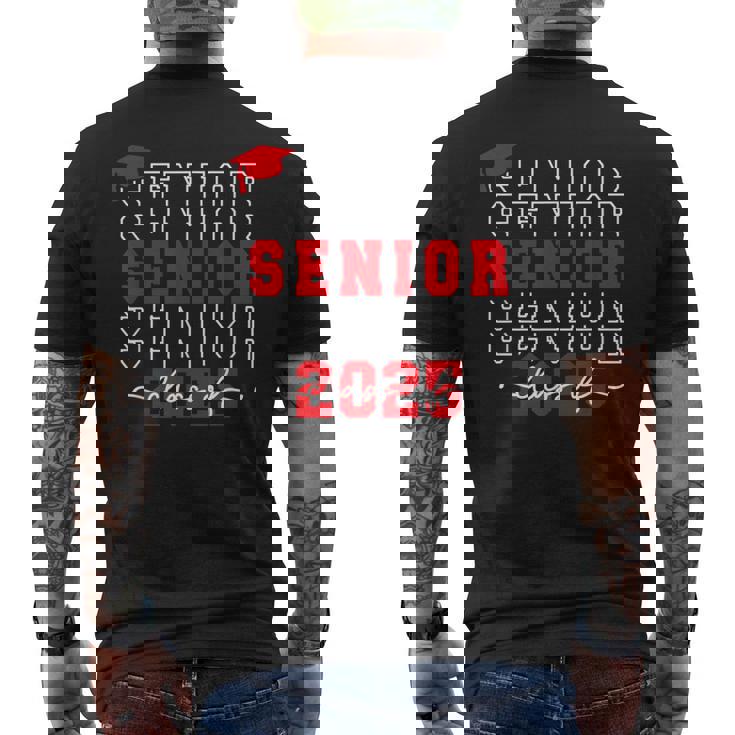 Class Of 2025 Senior 2025 Graduation 2025 Back To School Men's T-shirt Back Print
