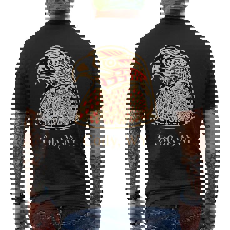 Cody Wy Aigle Indien Haida Pacific Nw T-shirt imprimé au dos