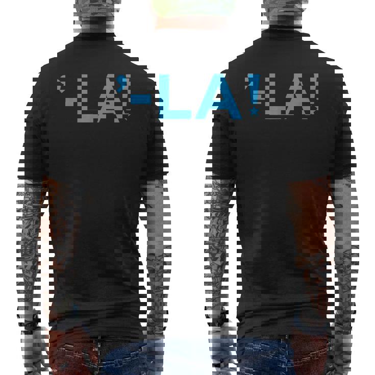 Comma La -La Men's T-shirt Back Print