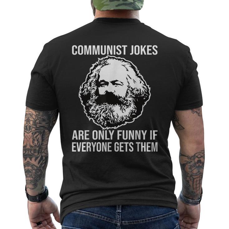 Communism Memes Socialism Marxism Karl Marx T-Shirt mit Rückendruck