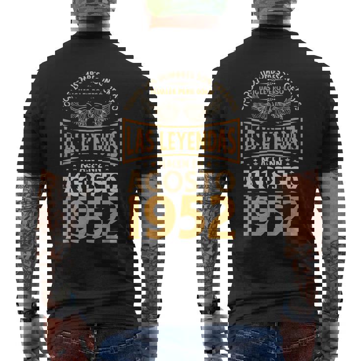 Cumpleaños Hombre Regalos Las Leyendas Agosto 1952 Camiseta Hombre Estampado Espalda