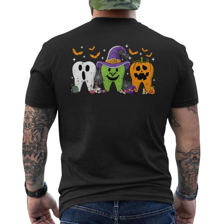 Cute Halloween Dental Tooth Characters Dentist Costume T-Shirt
