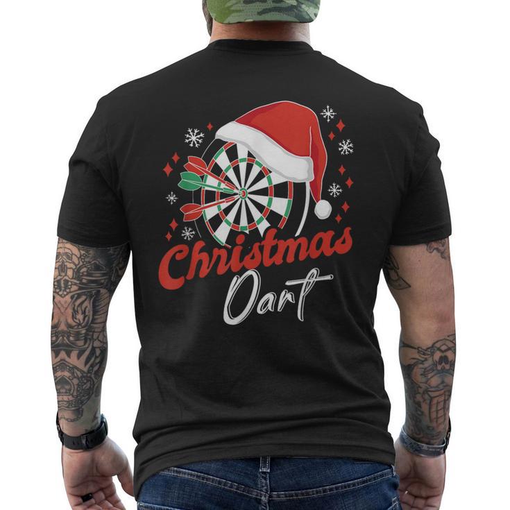 Dart Dartsintage Dartboard Bullseye T-Shirt mit Rückendruck