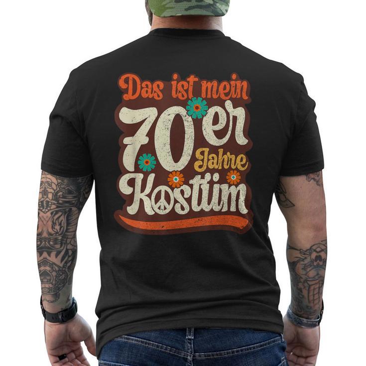 Das Ist Mein 70S Costume 70S Outfit 1970S S T-Shirt mit Rückendruck