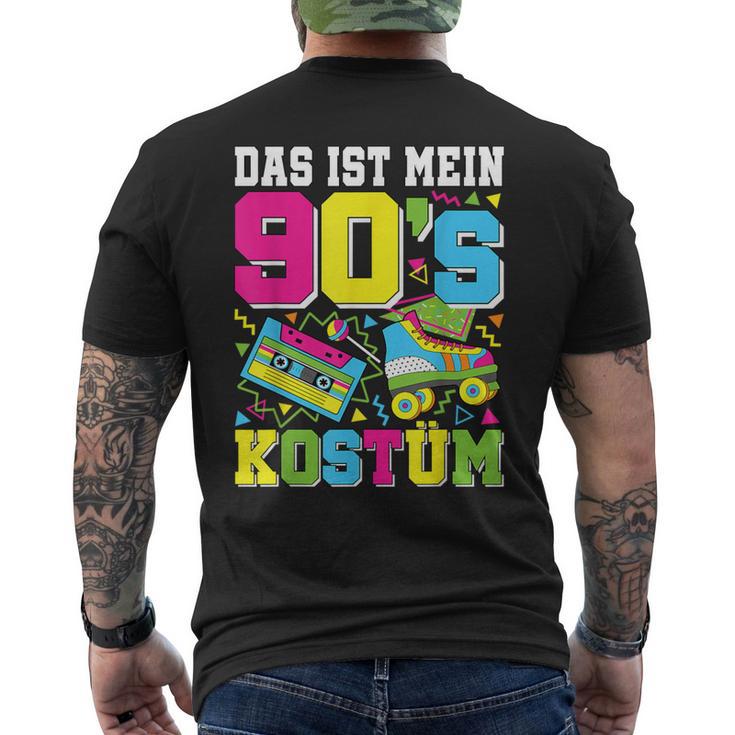 Das Ist Mein 90S Kostüm 90S Motto Party Outfit T-Shirt mit Rückendruck