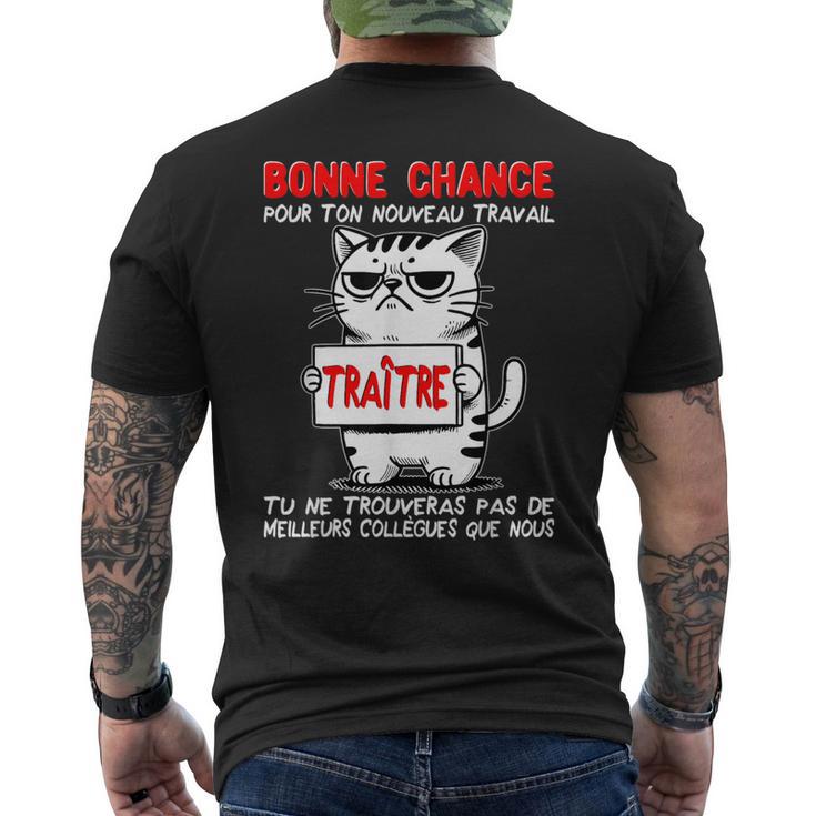 T-shirt Humour Départ Collègue - "Ce Type Est Assez Fou Pour Quitter Les Meilleurs Collègues Du Monde"