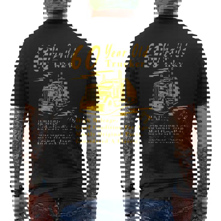 Di Compleanno Del Camionista Di 60 Anni T-shirt da uomo con stampa