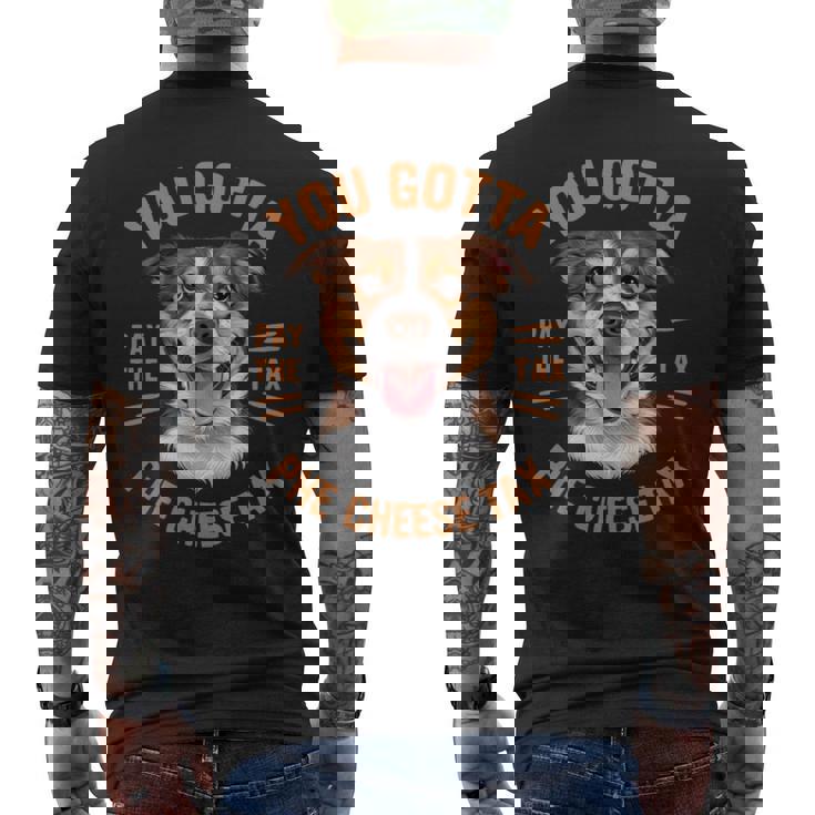 Devi Pagare La Tassa Sul Formaggio Beagle Dog Maglia A Manica T-shirt da uomo con stampa posteriore