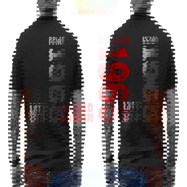 Dicembre 1965 Anno Leggendario 1965 Retro 1965Intage 1965 T-shirt da uomo con stampa posteriore