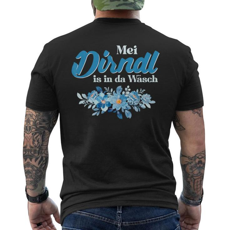 Dirndl Municholksfest Mei Dirndl Ist In Der Wäsche T-Shirt mit Rückendruck