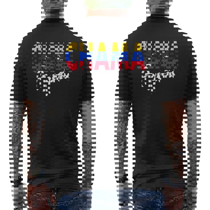 Diseño Artístico Apure Chama Apureña Franelaenezuela T-shirt da uomo con stampa posteriore