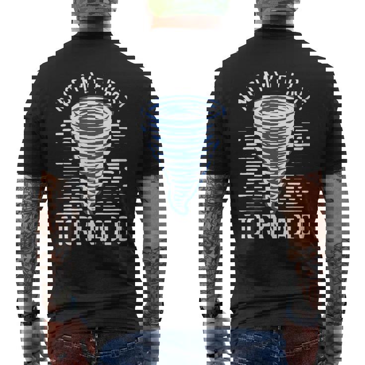 Donna Not My First Tornado Con Collo A T-shirt da uomo con stampa posteriore