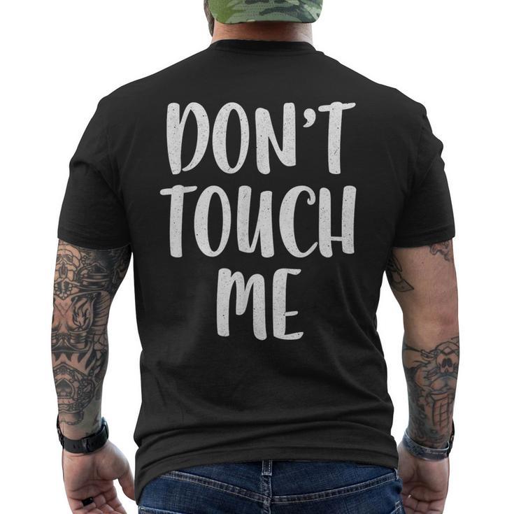 Don't Touch Me Introvert T-Shirt mit Rückendruck