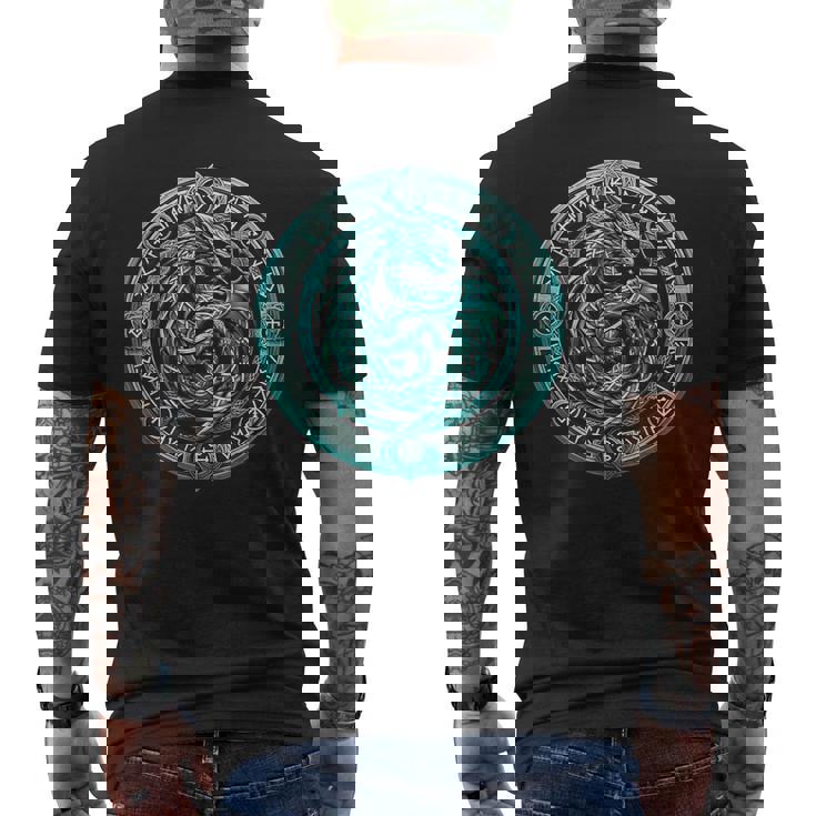 Dragón Celta Runasikingas Dragón Celta Tribal Camiseta Hombre Estampado Espalda