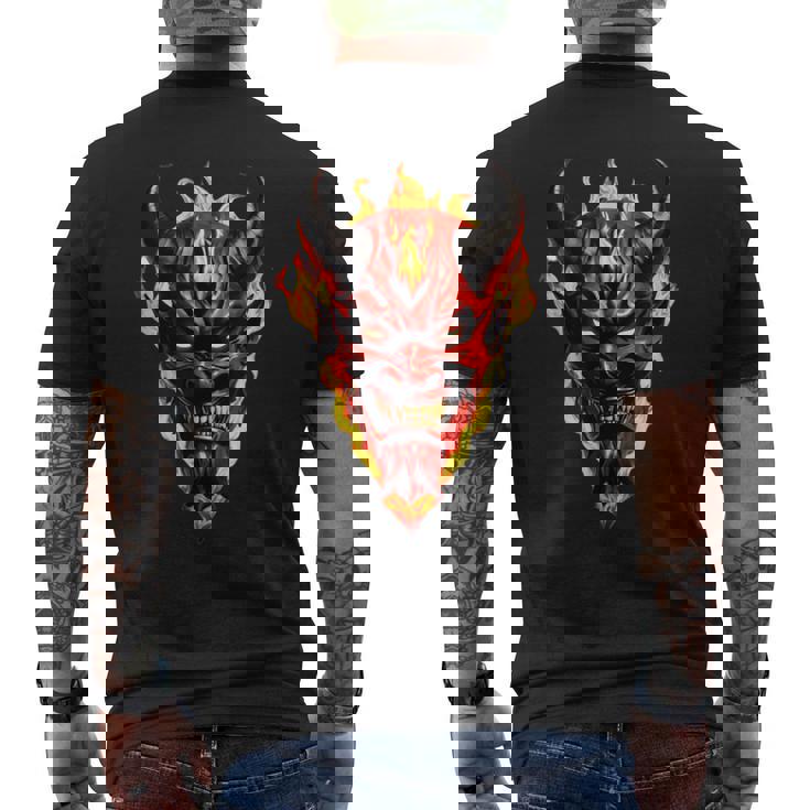 Dragon Japonais Tokyo Inspiré Du Diable Asiatique T-shirt imprimé au dos