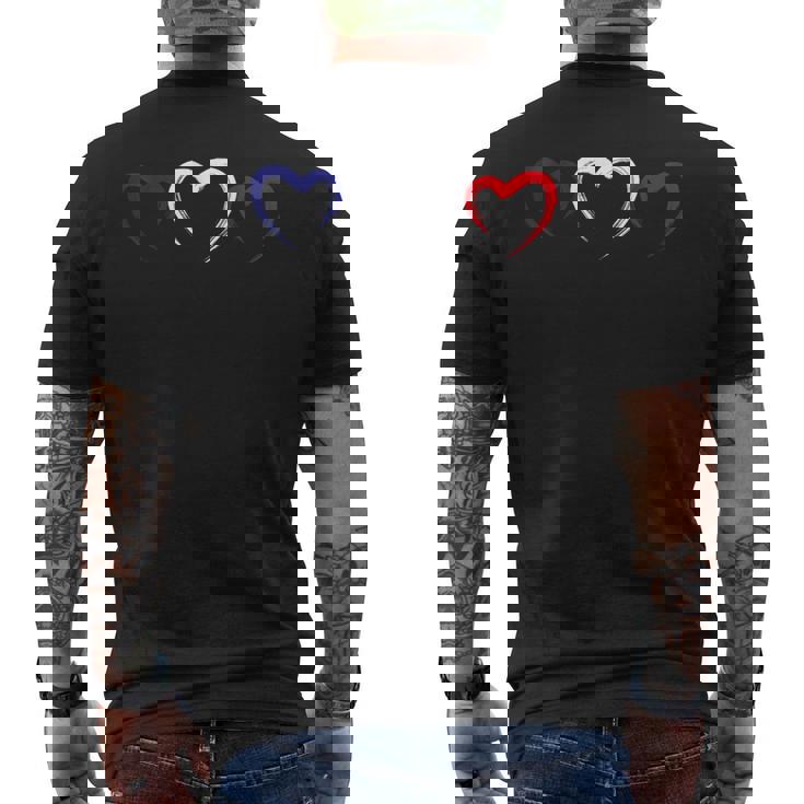 Drapeau France 2024 T-shirt imprimé au dos