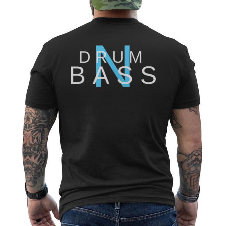 Drum And Bass Liquid Dnb T-Shirt mit Rückendruck