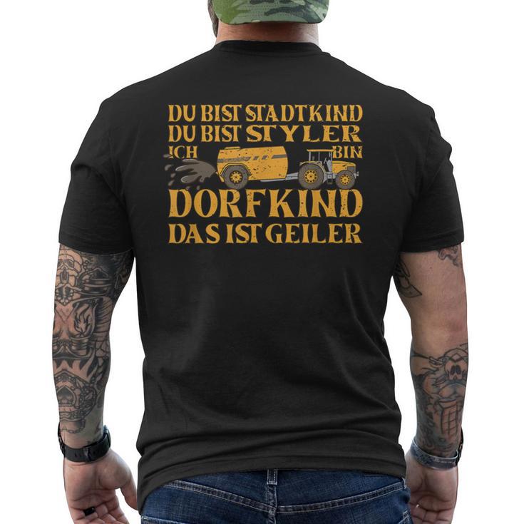 Du Bist Stylererleich You Are Stadtkind Du Bist Stylererleich T-Shirt mit Rückendruck