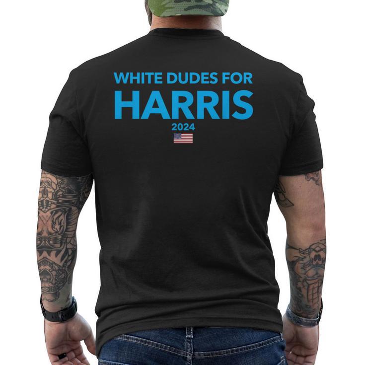 Dudes For Harris 2024 T-Shirt mit Rückendruck