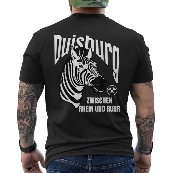 Duisburg Rhein Und Ruhr Duisburger T-Shirt mit Rückendruck