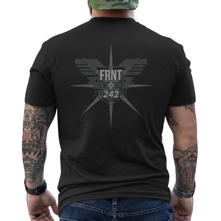 Ebm-Front Electronic Body Music Pro-Frnt-242 T-Shirt mit Rückendruck