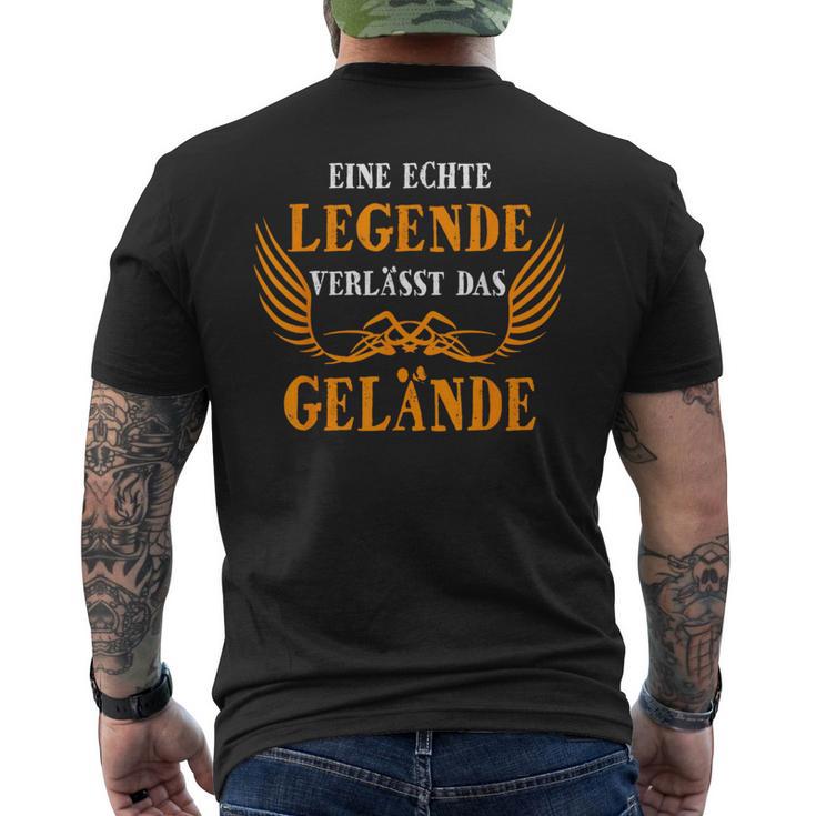 Ein Echte Legendeerlass A Real Legend T-Shirt mit Rückendruck