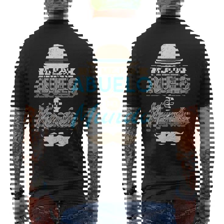 El Mejor Abuelo Día Del Abuelo Abuelito Yayo Divertido Camiseta Hombre Estampado Espalda