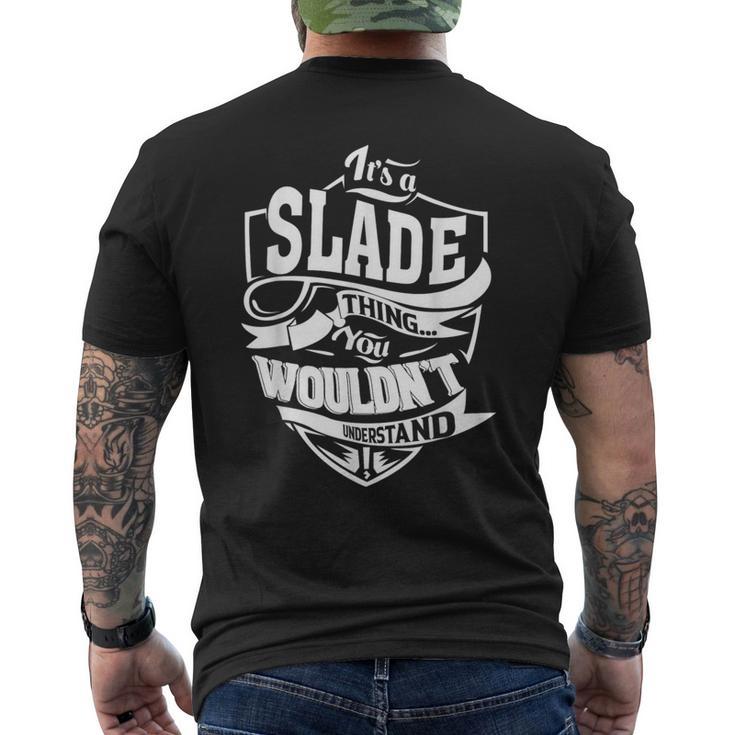 Es Ist Eine Slade-Sache T-Shirt mit Rückendruck