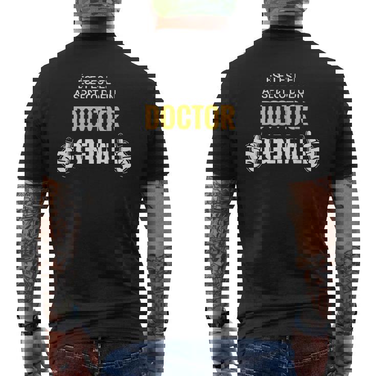 Éste Es El Aspecto De Un Doctor Genial Regalo Doctor Camiseta Hombre Estampado Espalda