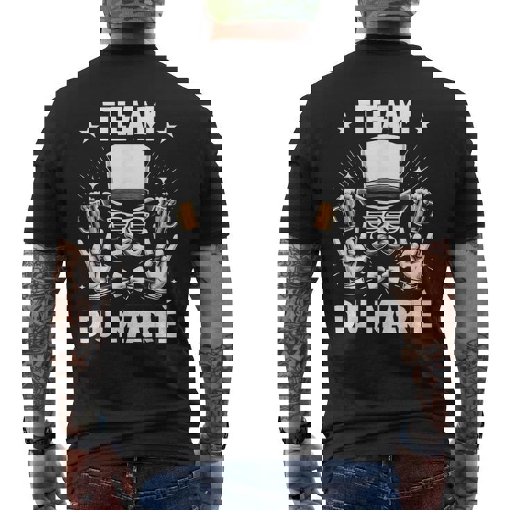 Evg Bière Humour Team Futur Marié Enterrementie De Garçon T-shirt imprimé au dos