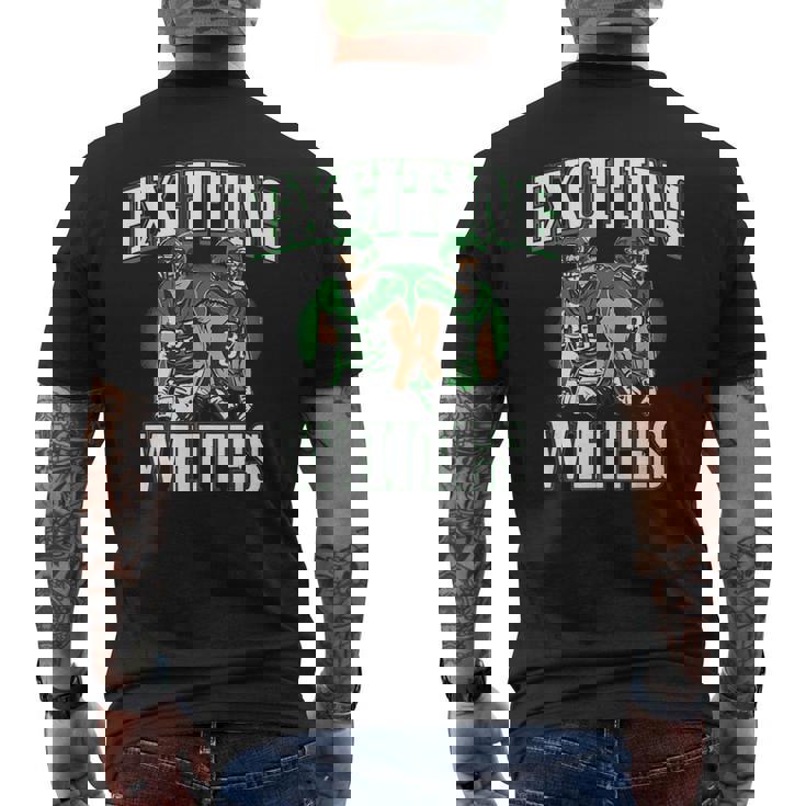 Exciting Whites Exciting Whites Exciting Whites Men's T-shirt Back Print