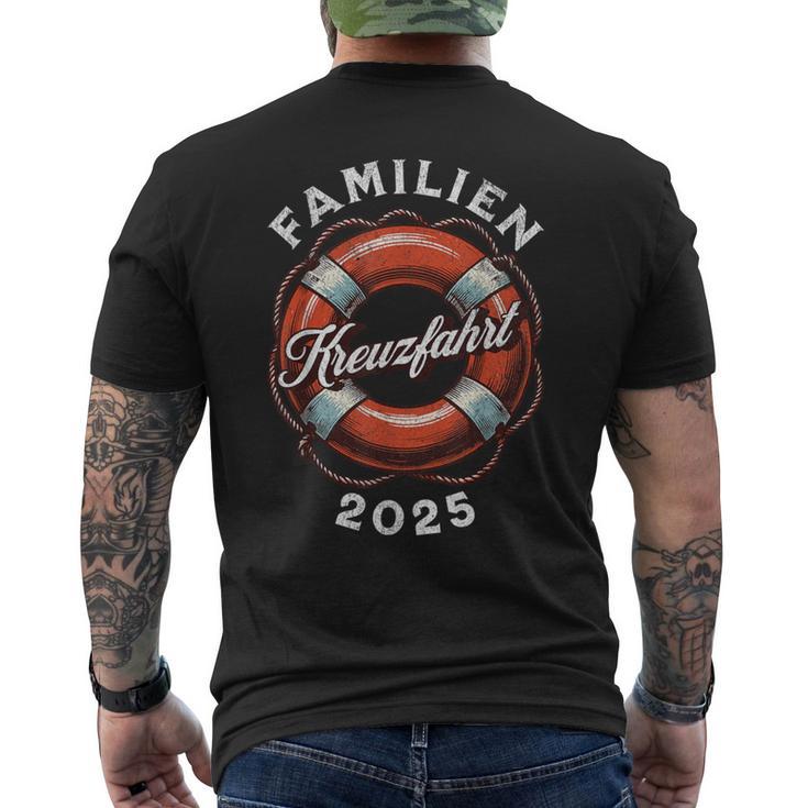 Familien Kreuzfahrt 2025 T-Shirt mit Rückendruck