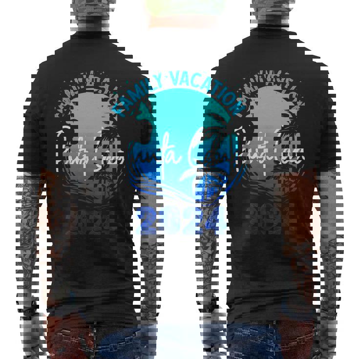 Family Vacay Squad 2024 Mode Family Vacation Punta Cana 2024 Men's T-shirt Back Print