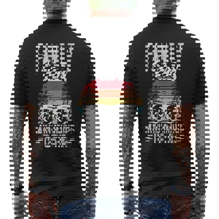 Family Vibes 2024 Making Memories Together Family Vacation Men's T-shirt Back Print
