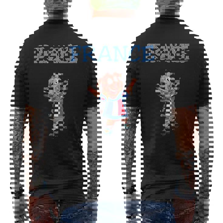 Fans De France Cochon De France T-shirt imprimé au dos