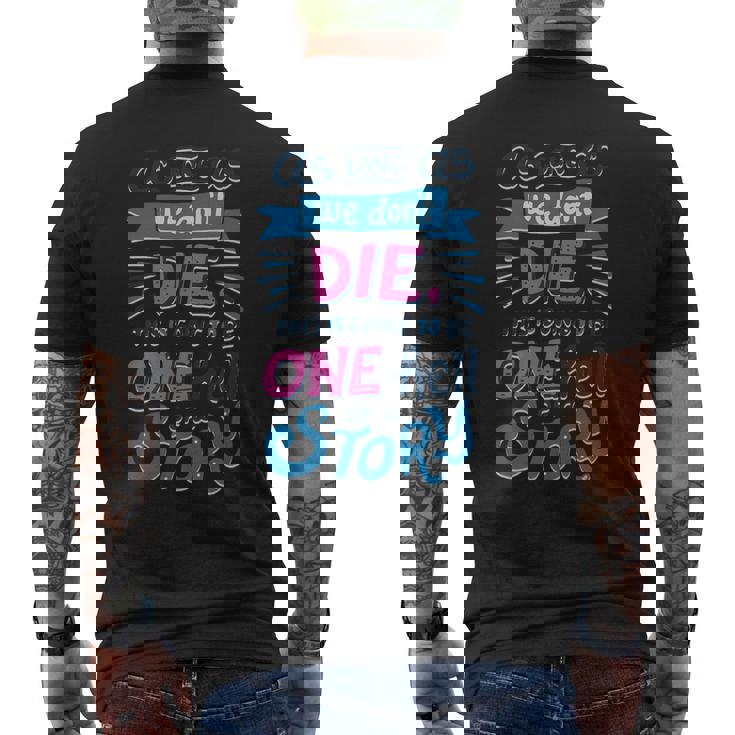 Fearless Confrontation Men's Back Print T-Shirt