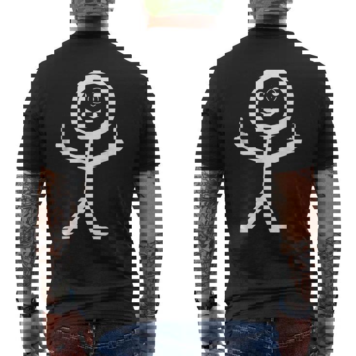 Figurine Humoristique Avec Doigt D'honneur Drôle T-shirt imprimé au dos
