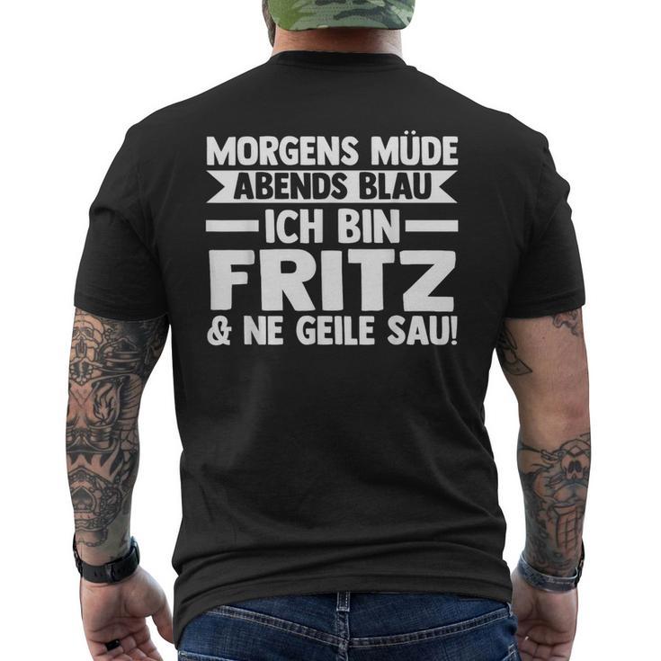 First Name Fritz T-Shirt mit Rückendruck