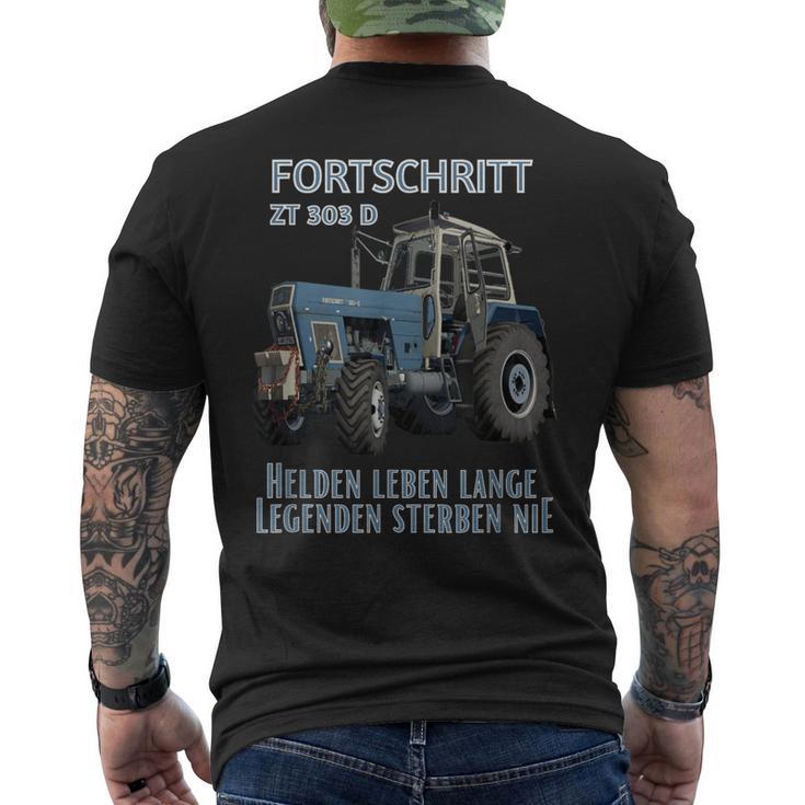 Fortschritt Zt 303 D Heroes Life Long Legends Never Die T-Shirt mit Rückendruck