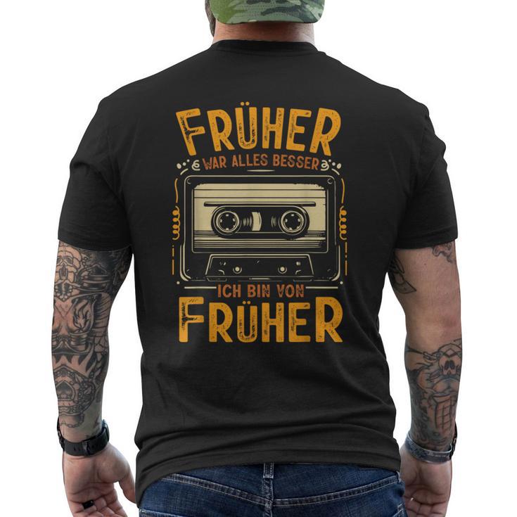 Früher War Alles Besser Ich Binon Früher War Alles Besser Ich T-Shirt mit Rückendruck