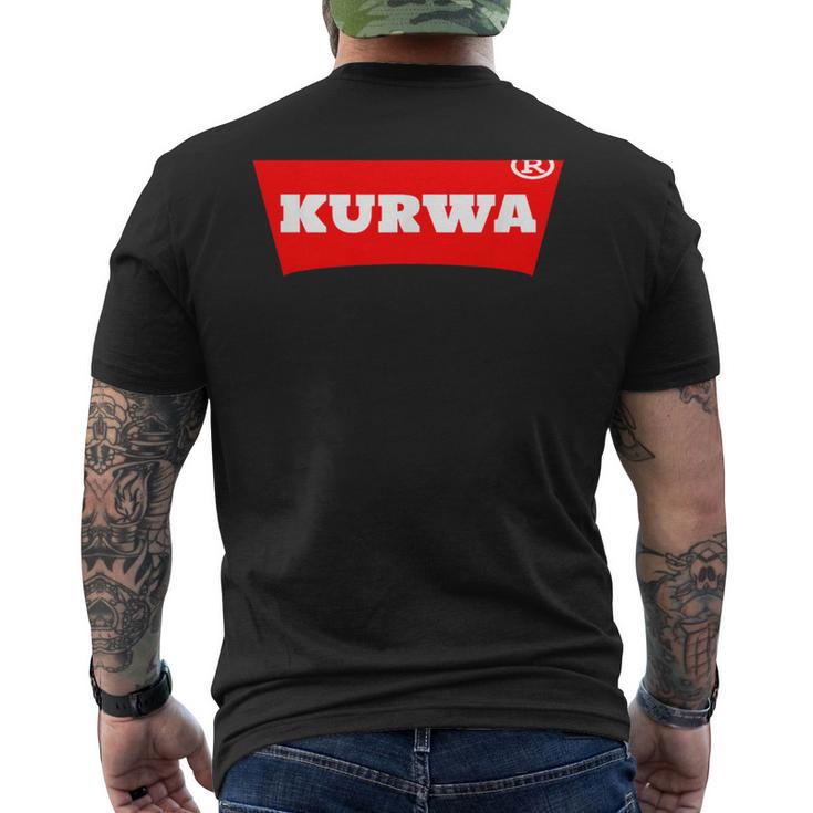 For Poland Kurwa T-Shirt mit Rückendruck