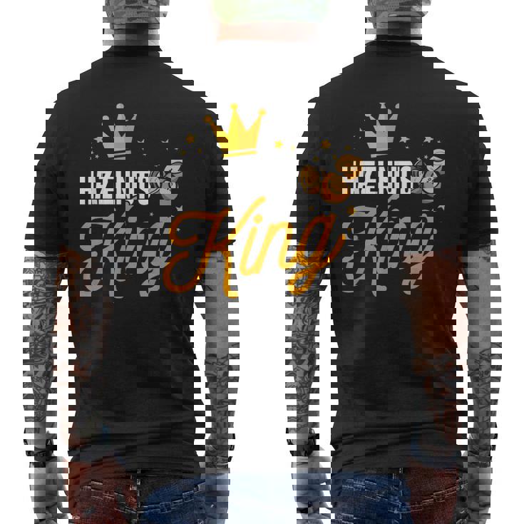 Hazelnuts King Outfit Hazelnut Matching Uomo T-shirt da uomo con stampa posteriore