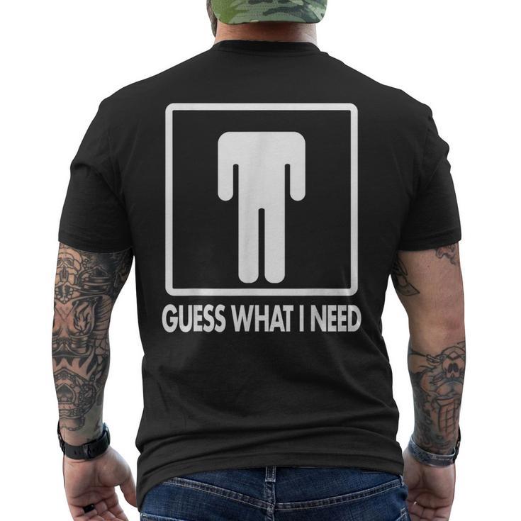 Stick Man Need Head Funny Mens Womens Naughty Adult Top T-Shirt