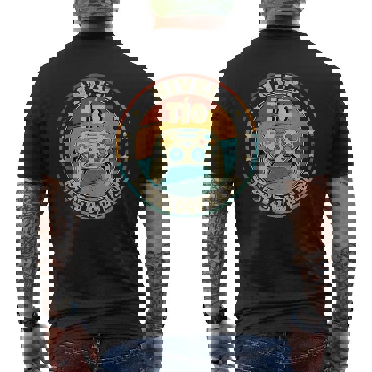 Futuro Tio Anuncio Embarazadas Hombre Nivel Tío Desbloqueado Camiseta Hombre Estampado Espalda