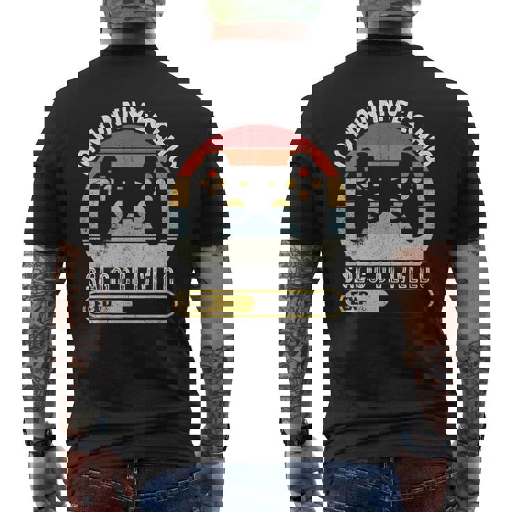Gaming Nerdideogiocatore Io Non Invecchio Salgo Di Livello T-shirt da uomo con stampa posteriore