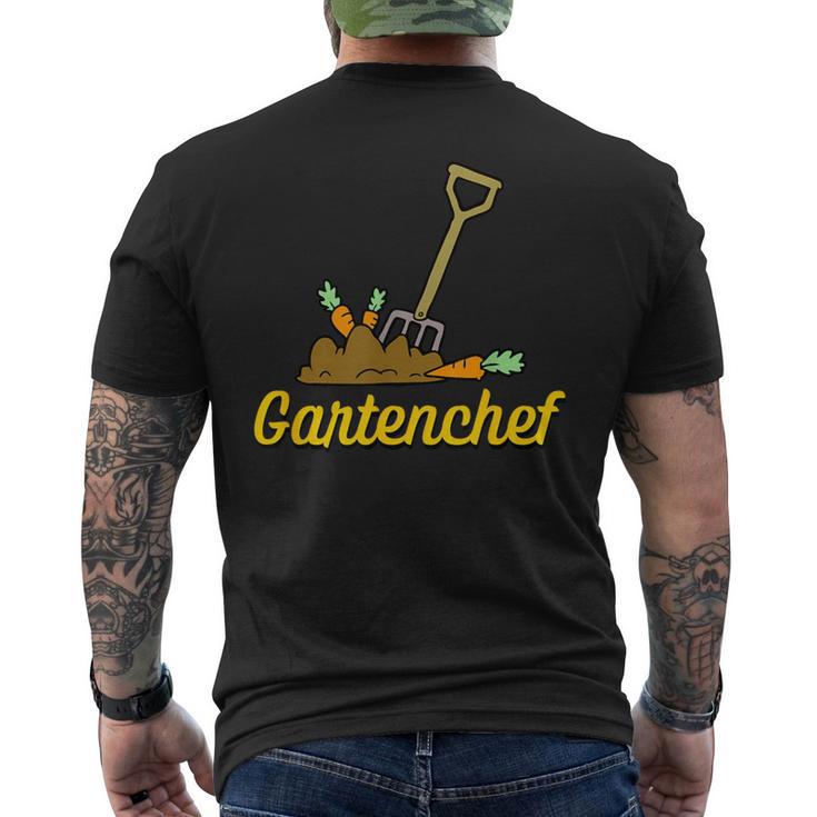 Gartenchef Gardener Gardening Hobby Garden S T-Shirt mit Rückendruck